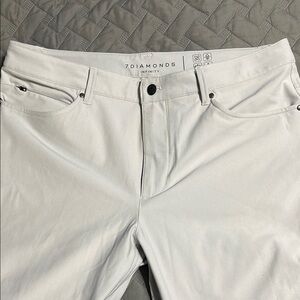 7 Diamonds Light Gray Trousers